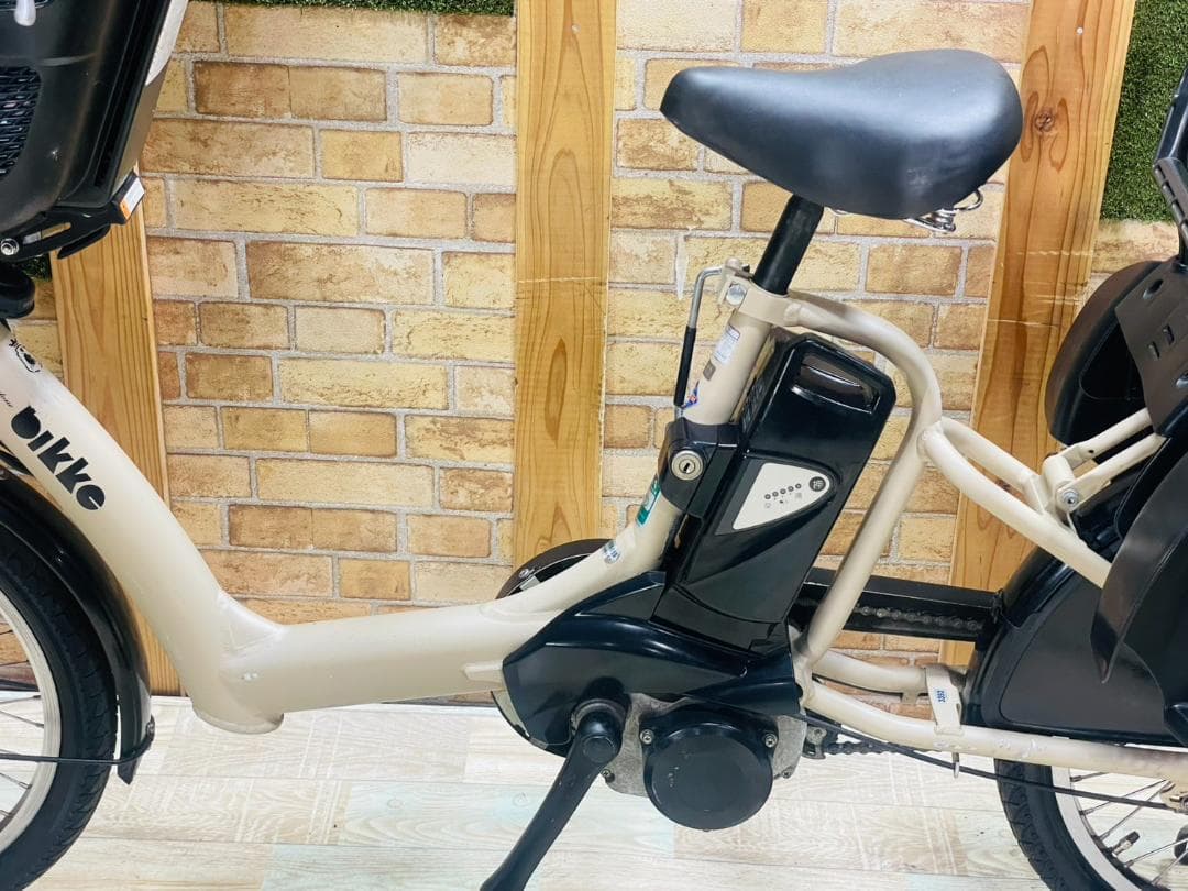大容量＆超人気 BIKKE ビッケ ブリヂストン子供乗せ電動自転車 H3393