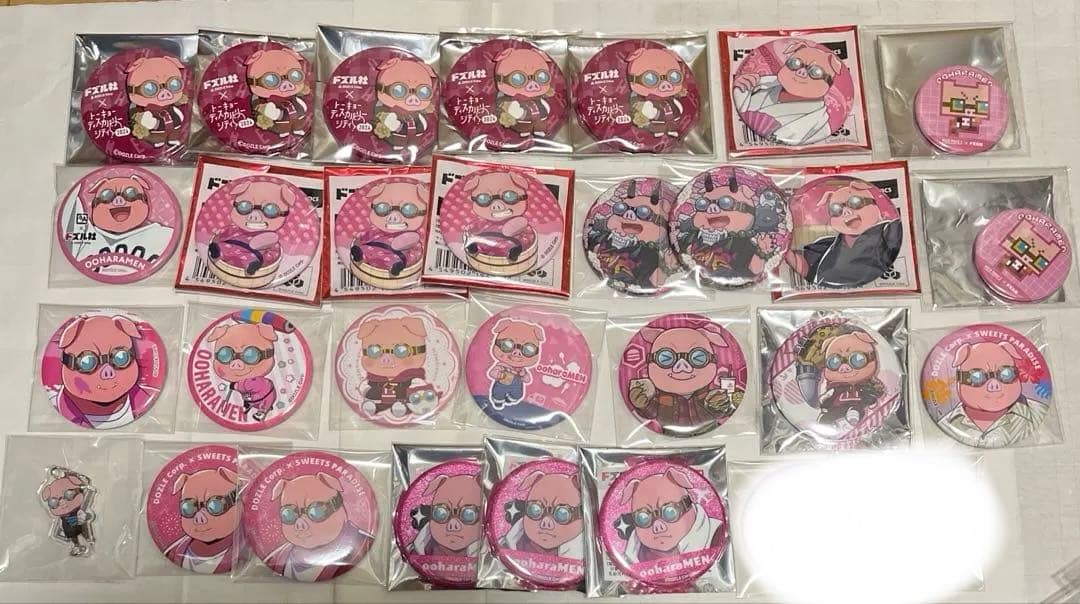 ドズル社　おおはらMEN 缶バッジ　まとめ売り