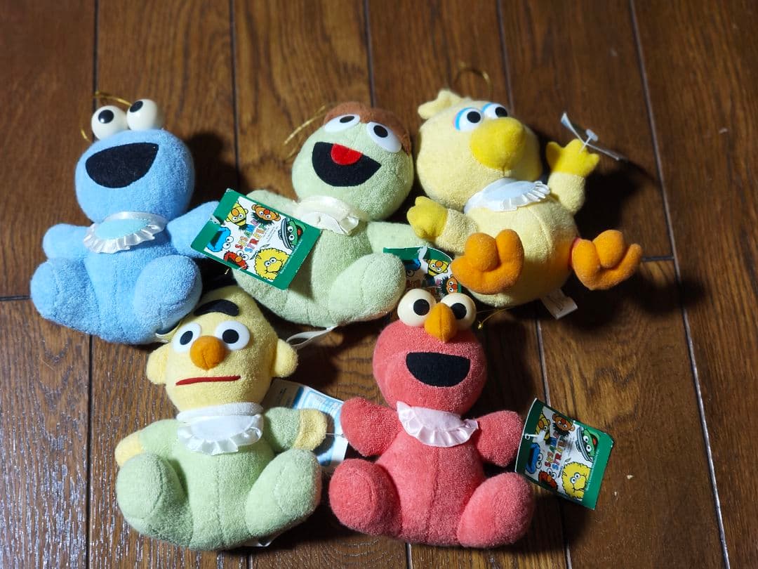 セサミストリート ぬいぐるみ 5体セット