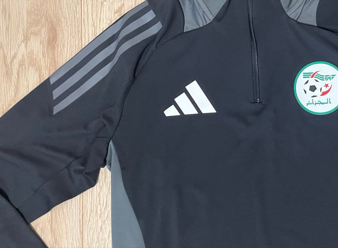 adidas アルジェリア代表　トレーニングトップ　ドリルトップ　サッカー　新品