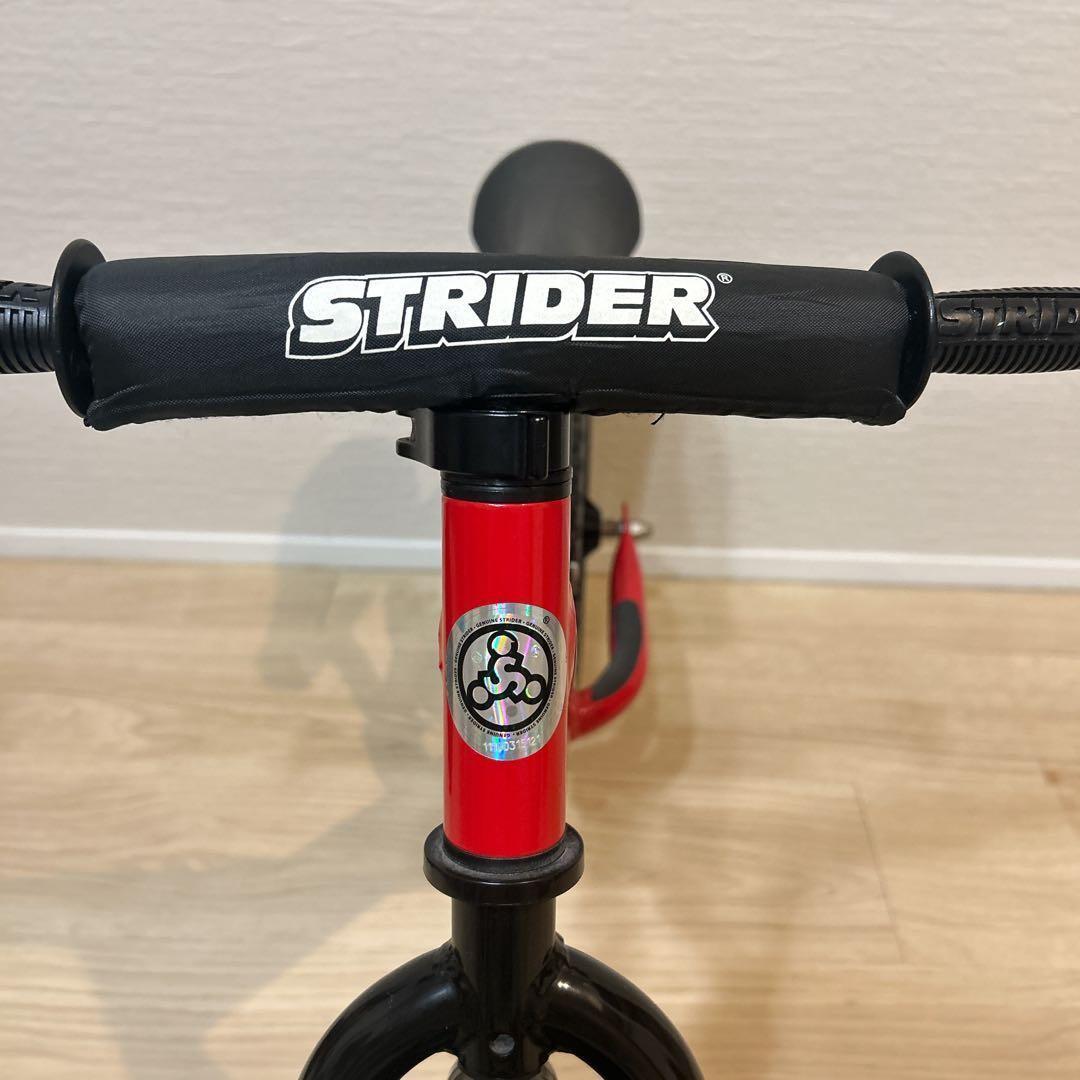 【美品】 STRIDER 日本正規品 バランスバイク 12インチ レッド