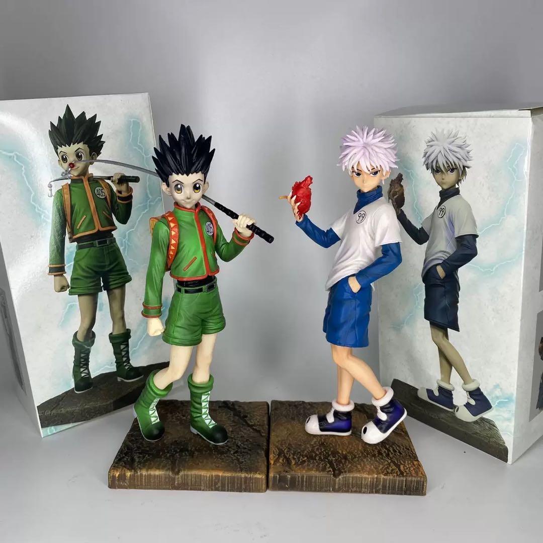 ハンターハンター　ゴン　キルア　高さ27cm 海外フィギュア