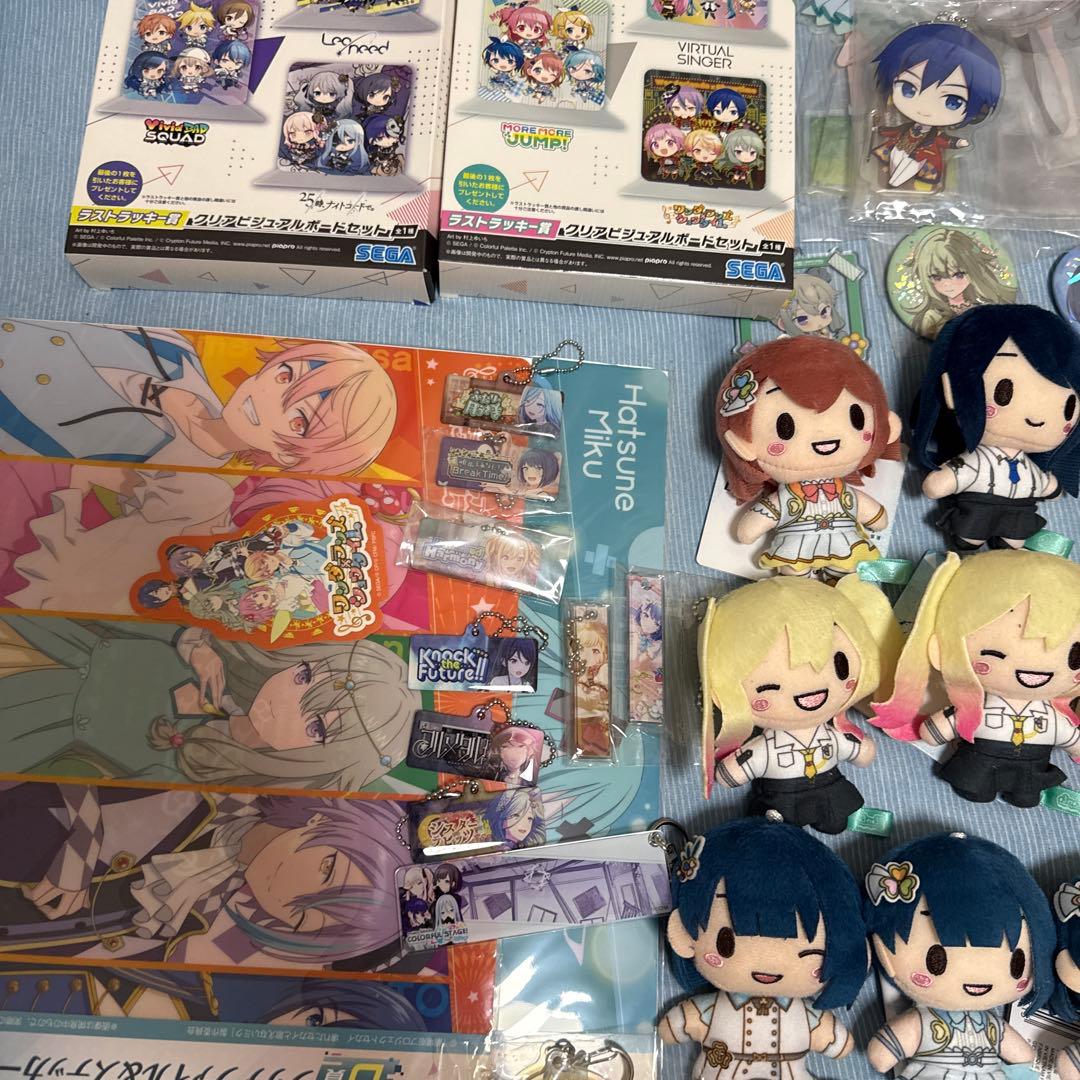 ミ*レ様 プロセカ　グッズ　まとめ売り　ふわぷち　クリアボード　ファイル　カード