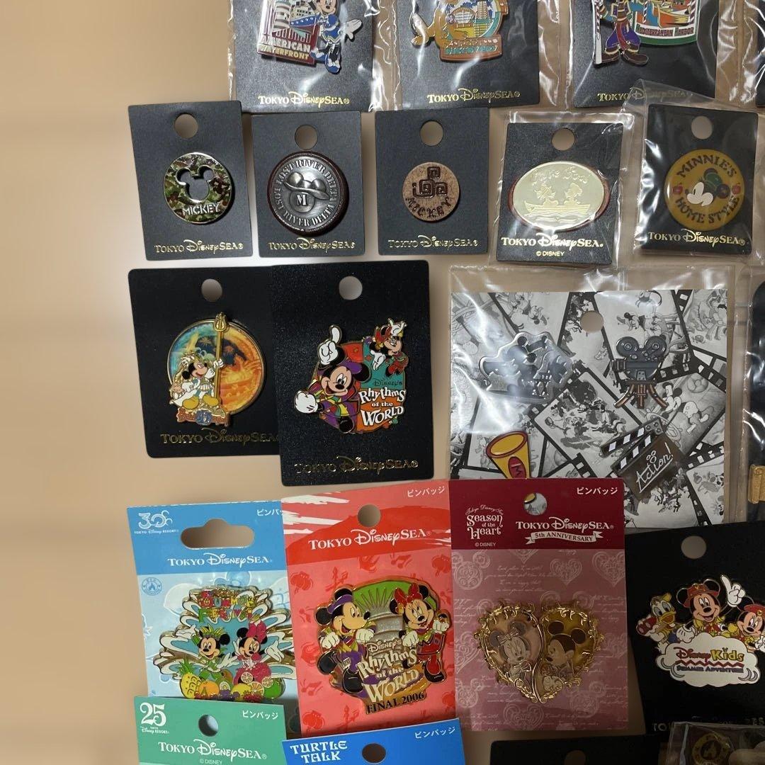 東京ディズニーシー　ピンバッジ　セット