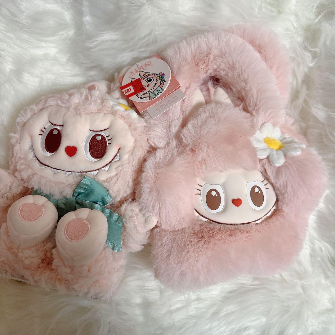 POPLAND限定モココぬいぐるみ&2wayバッグ　新品未使用　ラブブ