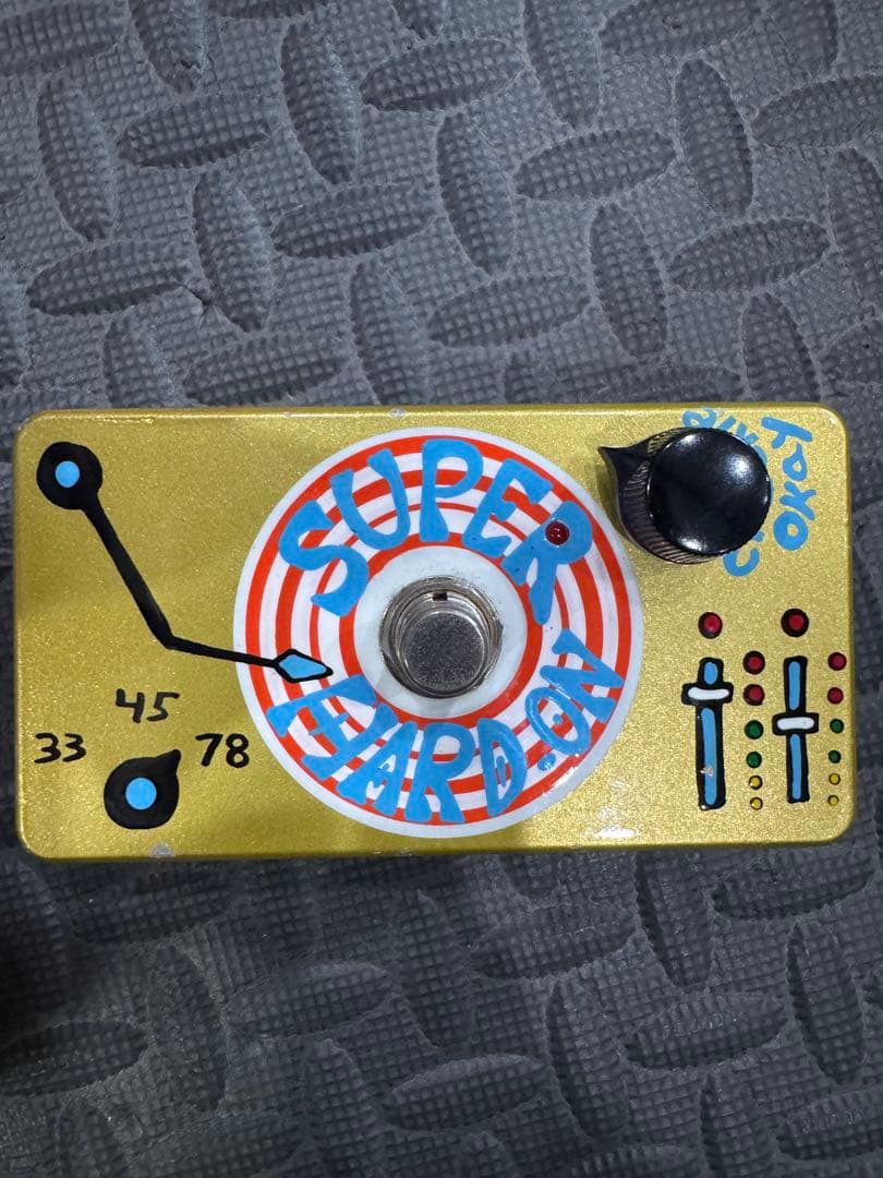 Z.VEX SUPER HARD ON ハンドペイント エレハモ　ブースター