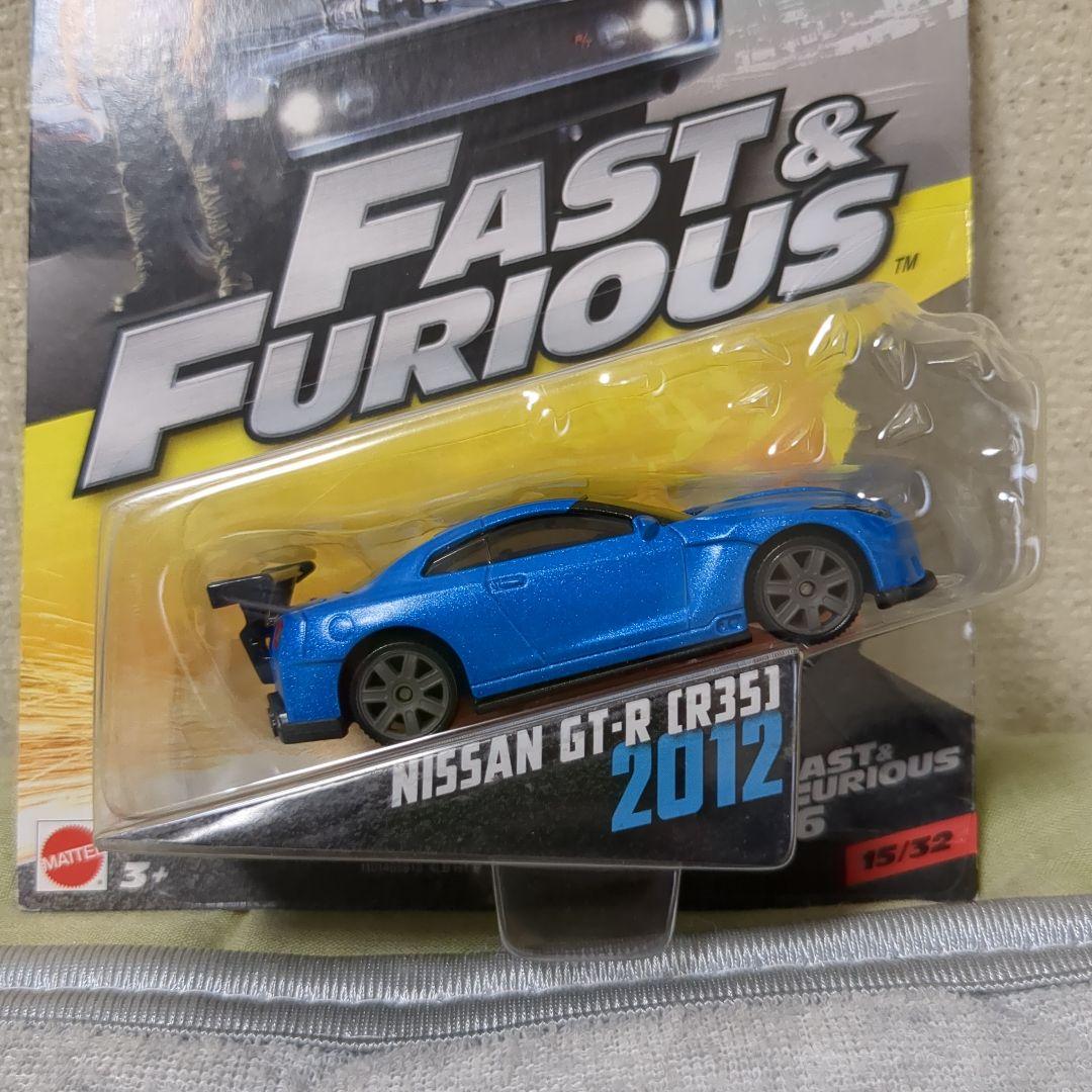 マテル ワイルドスピード R35 GT-R ミニカー 1/55 ブライアン