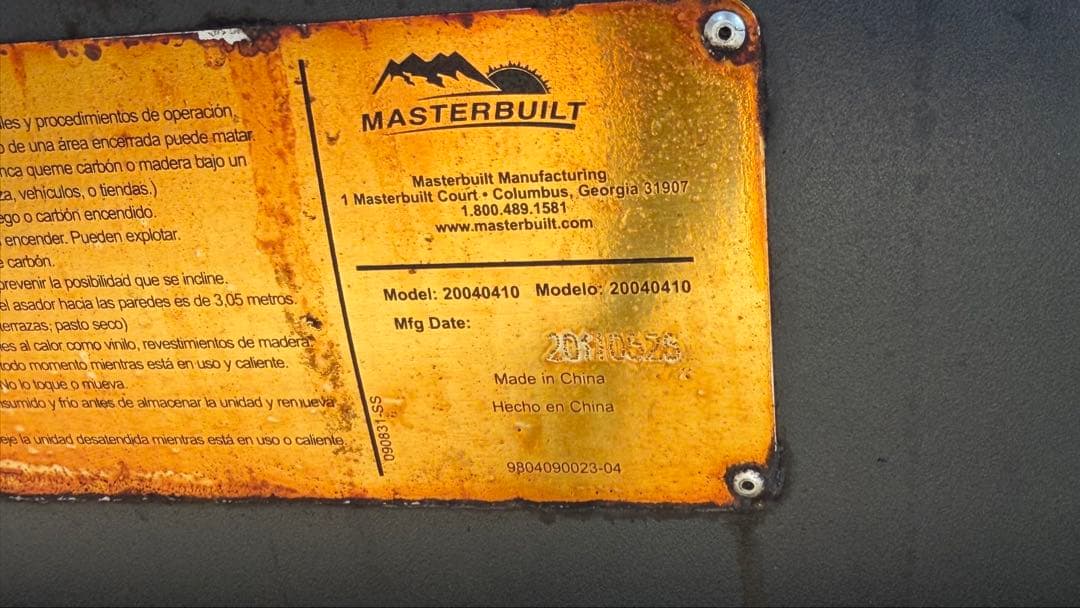 Taka　大型バーベキューグリル スチール製 MASTERBUILT