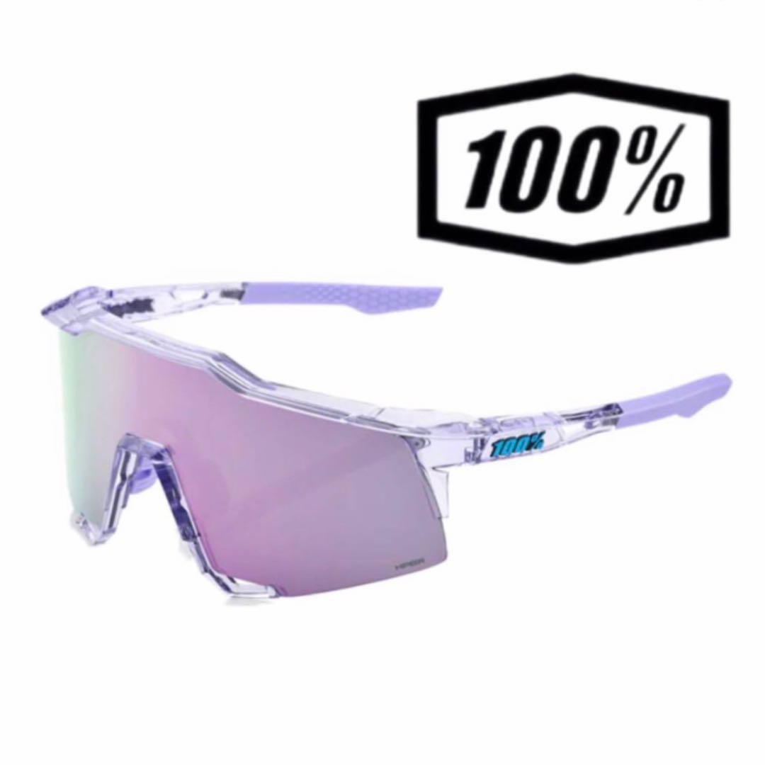 100% ワンハンドレッド サングラス Speedcraft Lavender