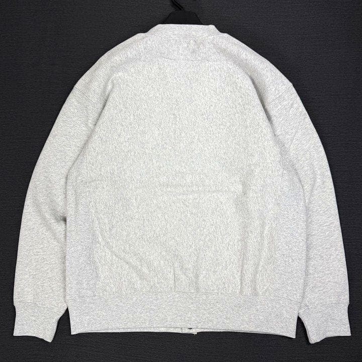 新品 ナノユニバース ゴルフ 裏起毛 スウェット ブルゾン スナップボタン XL