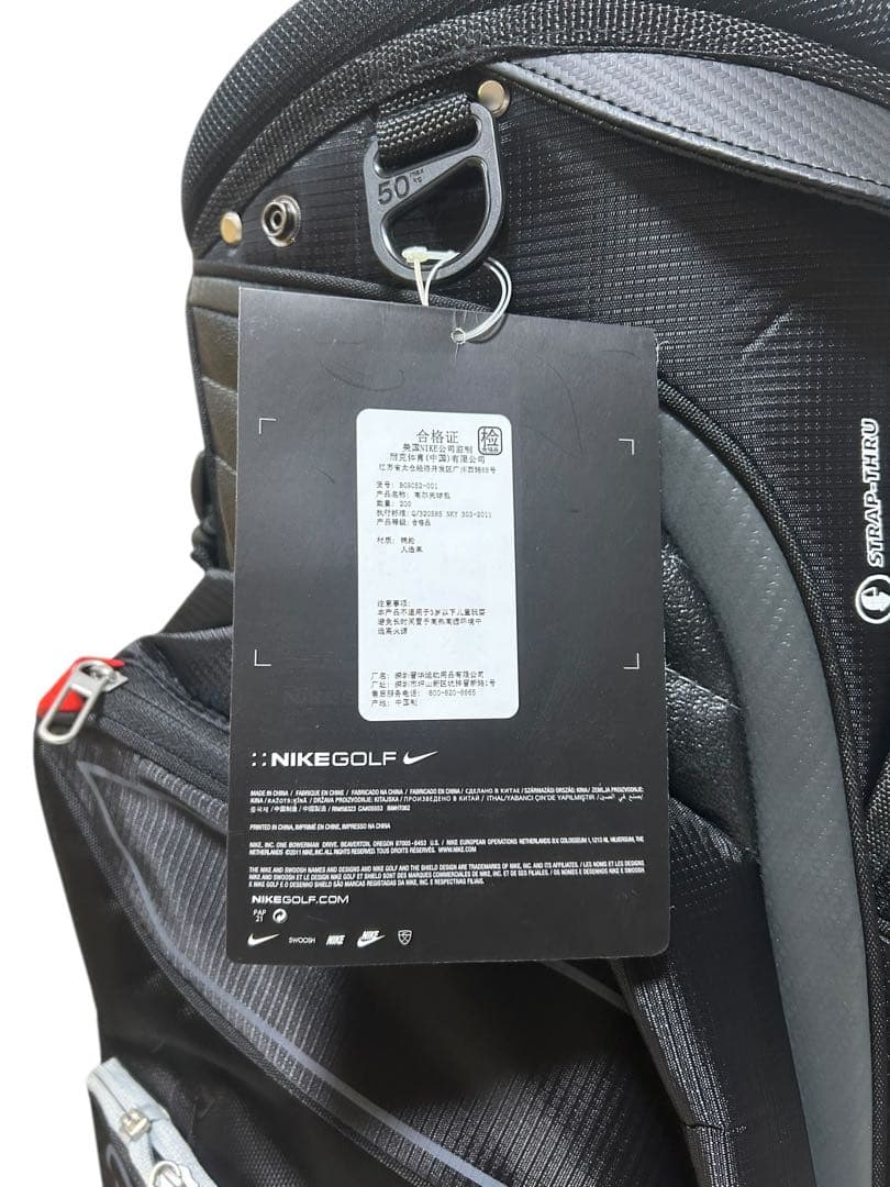 新品タグ付き‼️Nike キャディバッグ 14分割‼️