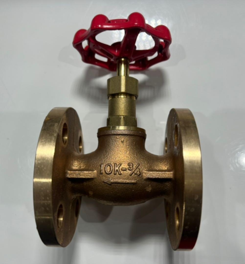 【新品 未使用】KITZキッツ10Ｋ-3/4 1個　ゲートバルブ青銅 　砲金