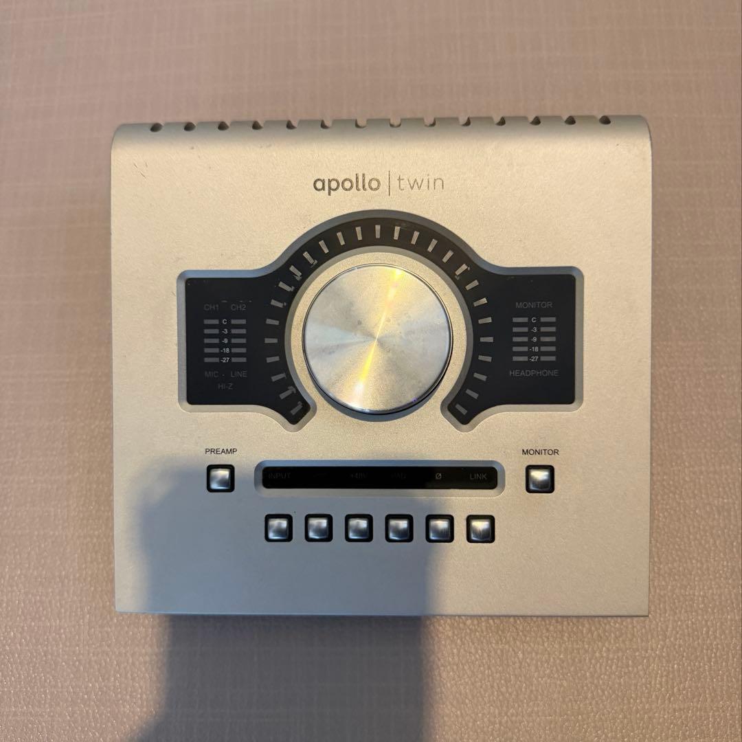 UAD Apollo Twin DUO　登録解除済（必ず説明文をご確認ください）