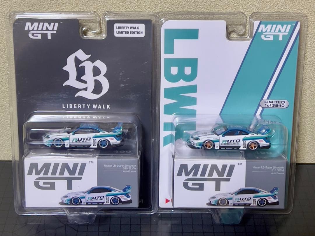 超レア MiniGT LB S15 Auto Finesse チェイス
