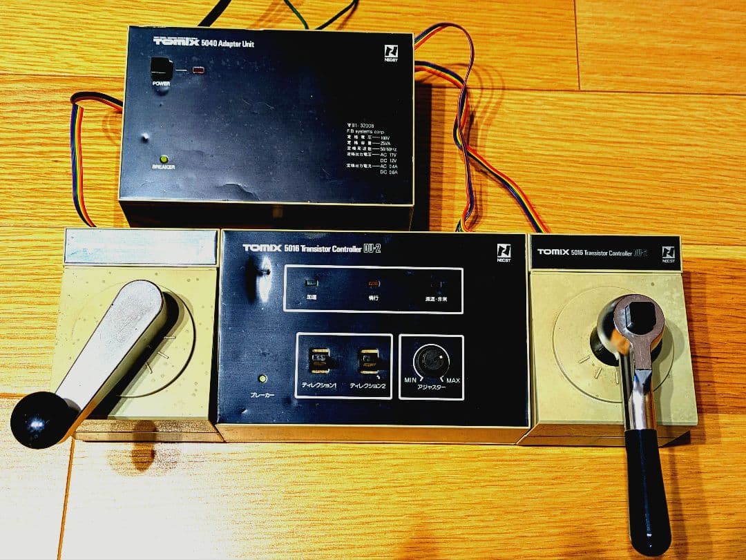 TOMIX トランジスタコントローラー ＆ アダプターユニット　セット