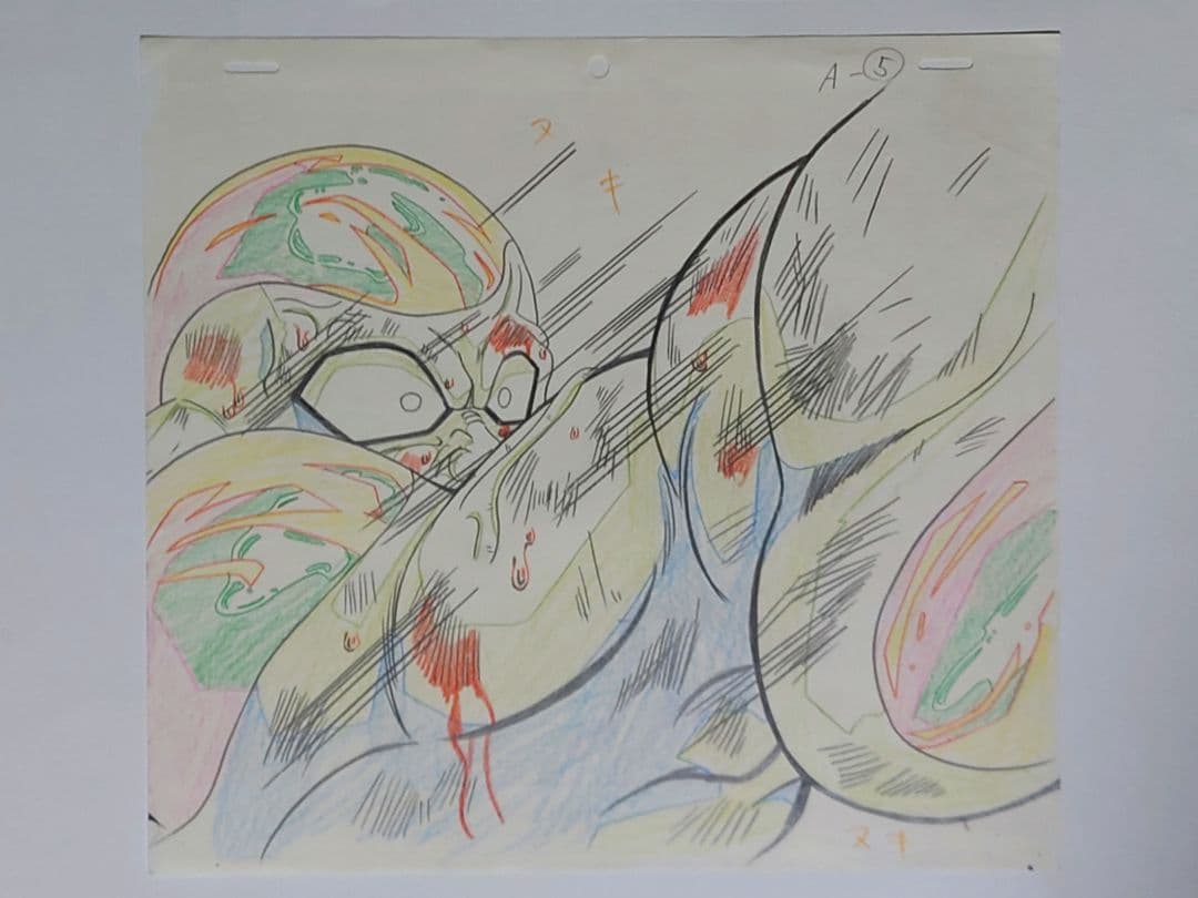 ドラゴンボールZ セル画 動画 作画記録 フリーザ Cel Genga