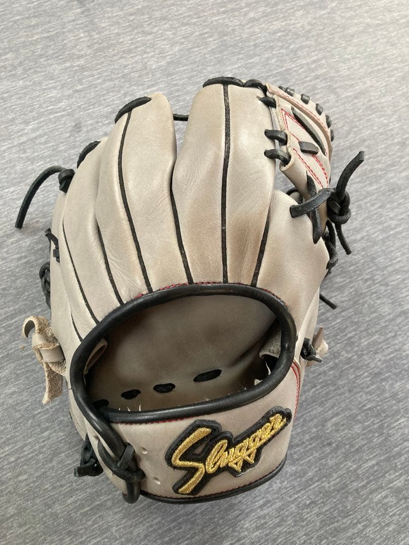 スラッガー　限定トレーニンググラブSlugger グレー グローブ　練習用