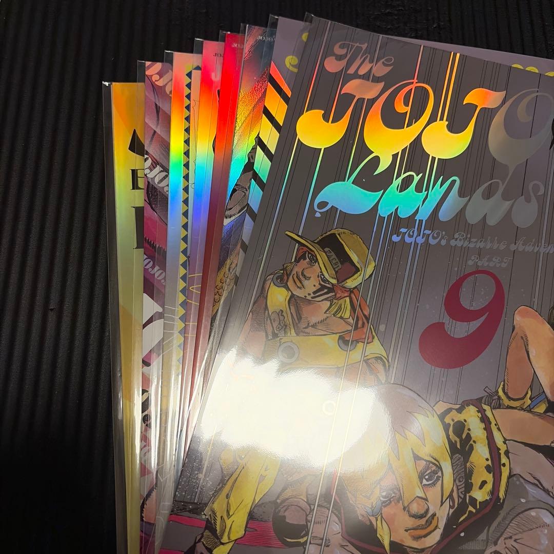 ジョジョの奇妙な冒険　B3オーロラポスター　8枚セット　ジョジョワールド