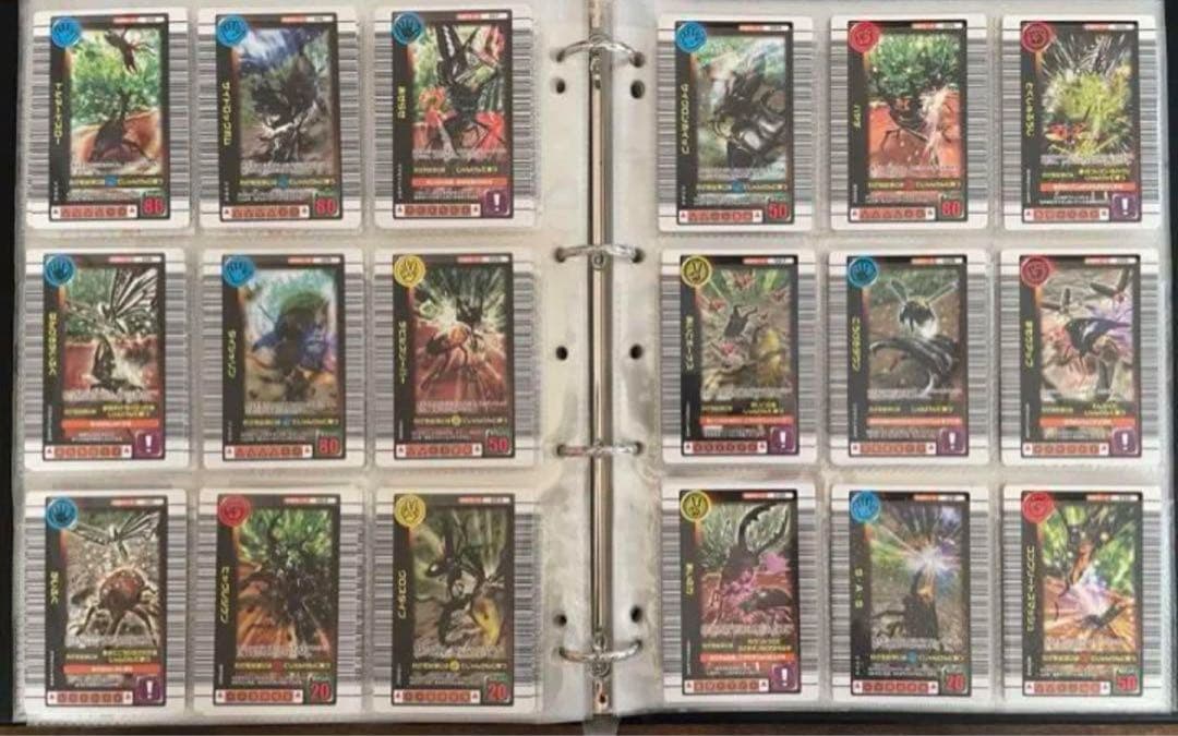 【匿名配送】ムシキング　カード　2005年夏限定デザイン　コンプリート　セット