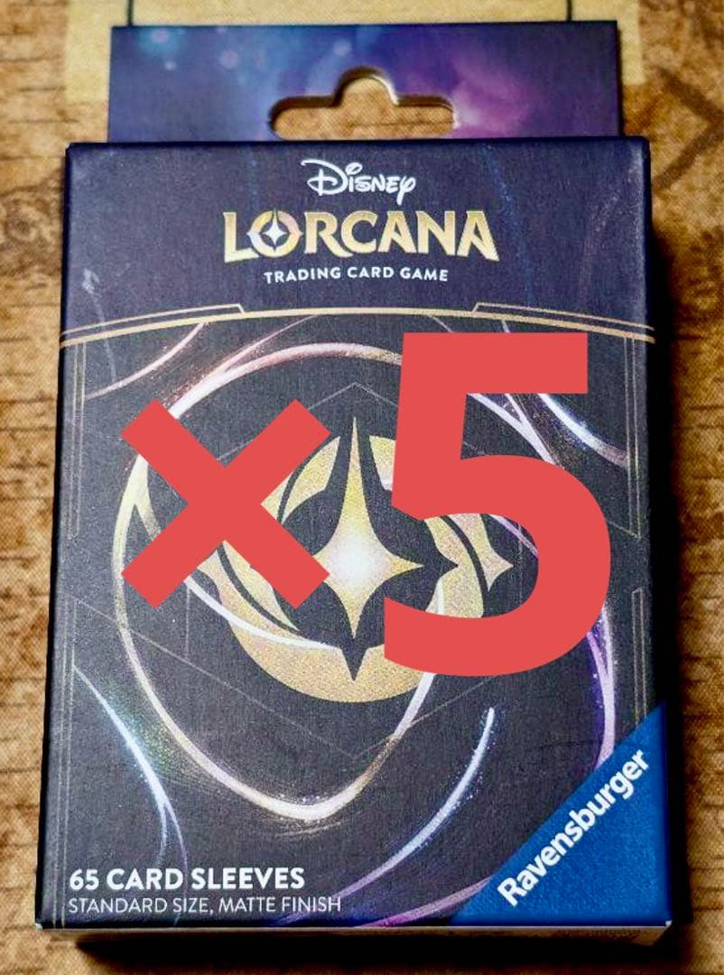 最安値　【海外限定】ロルカナ　ロゴ　背面　スリーブ　5個