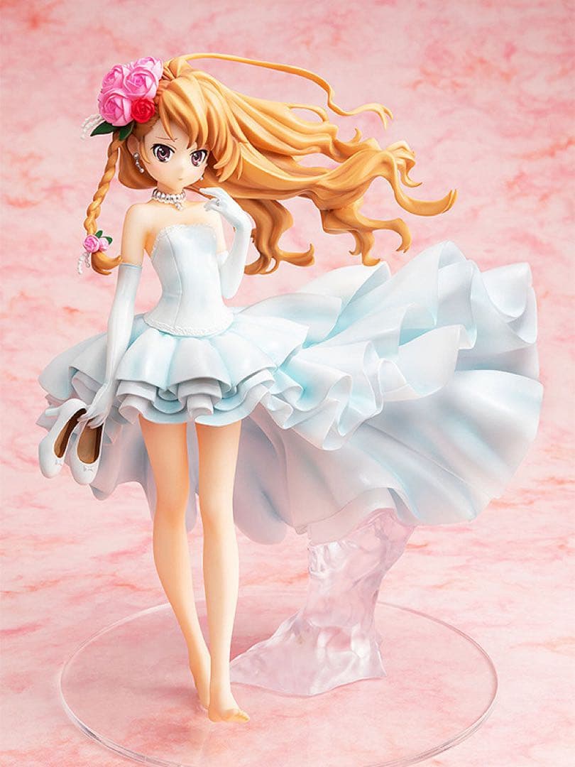 [未使用品]とらドラ 逢坂大河 ウェディングドレスver. 1/7