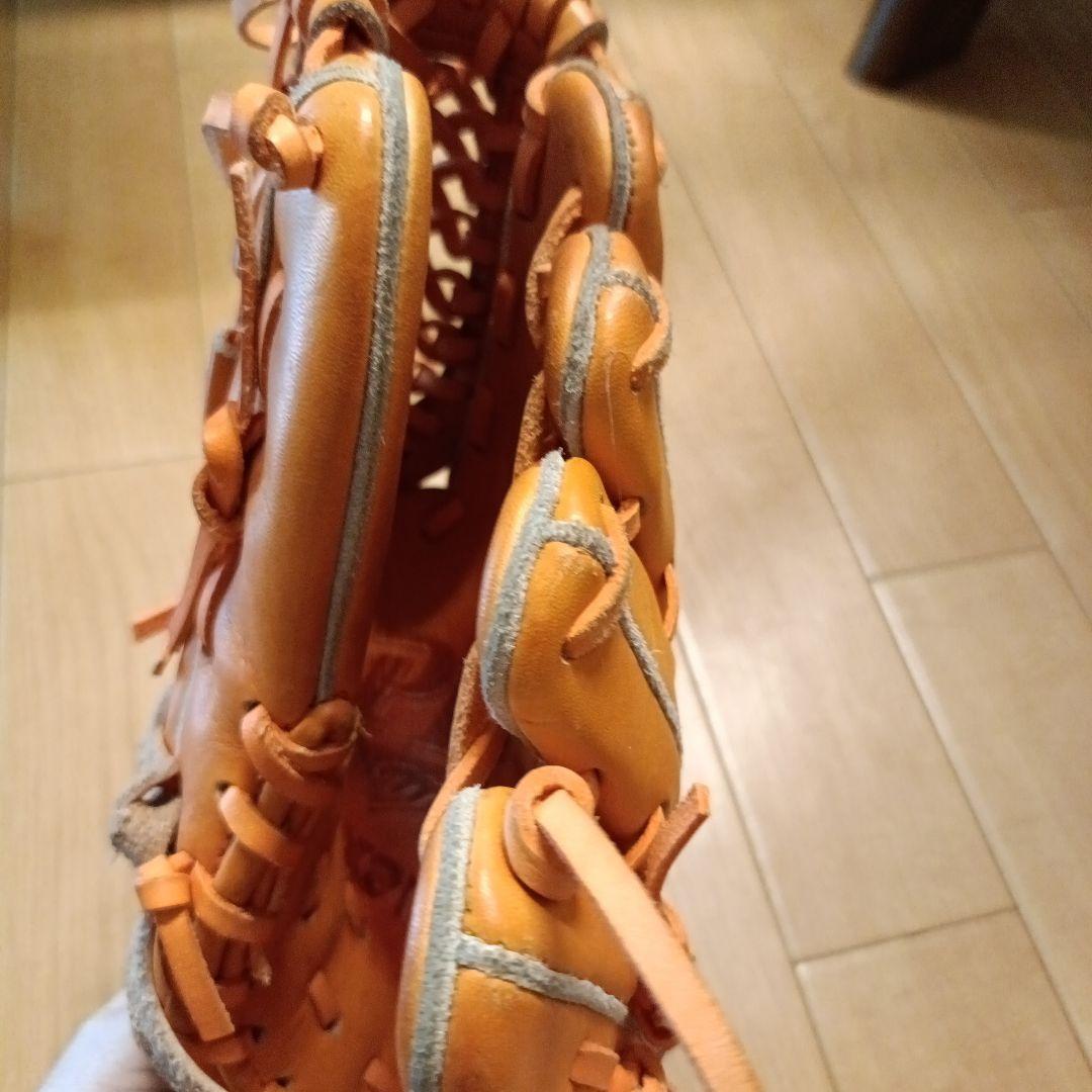 ザナックス藤川球児モデル プロX 右投げ用 グローブ オレンジ少年用