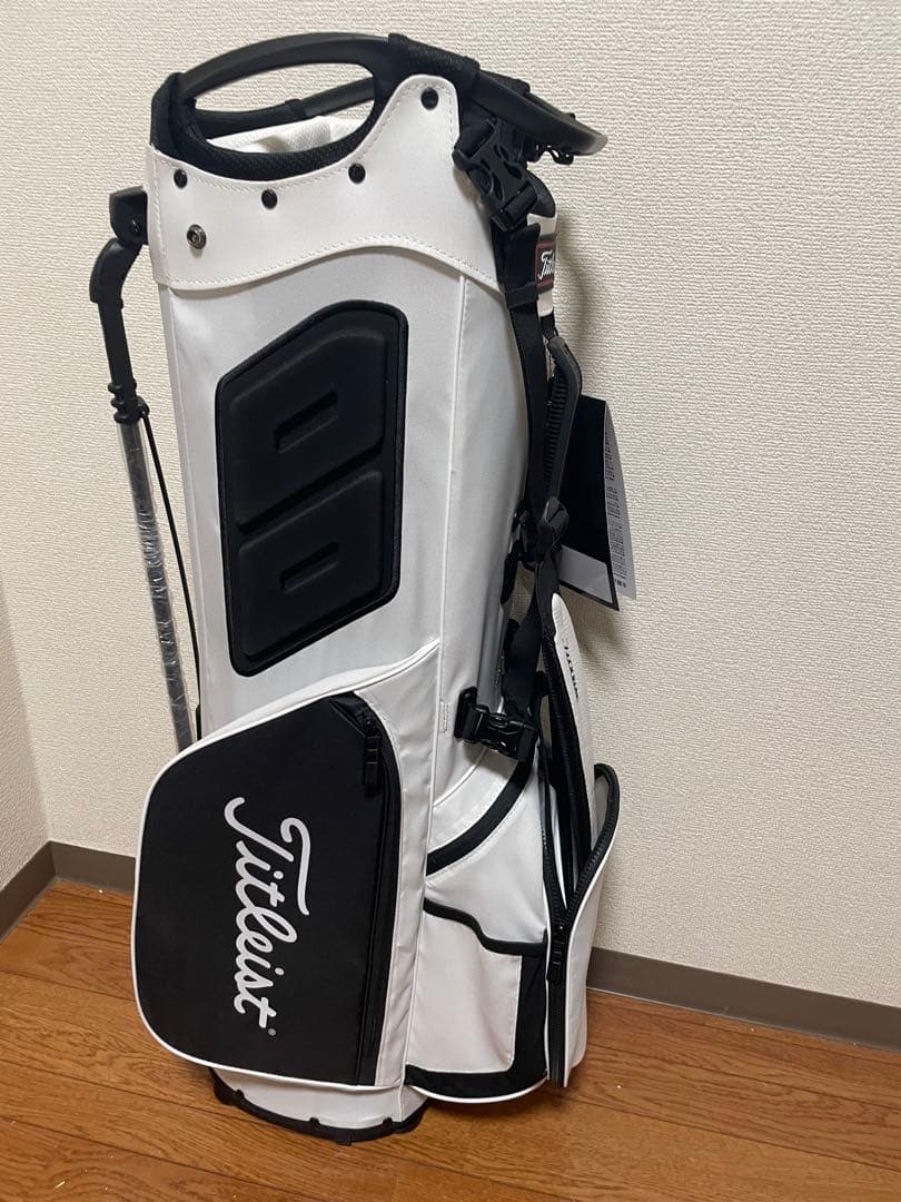 Titleist ゴルフバッグ ホワイト/ブラック