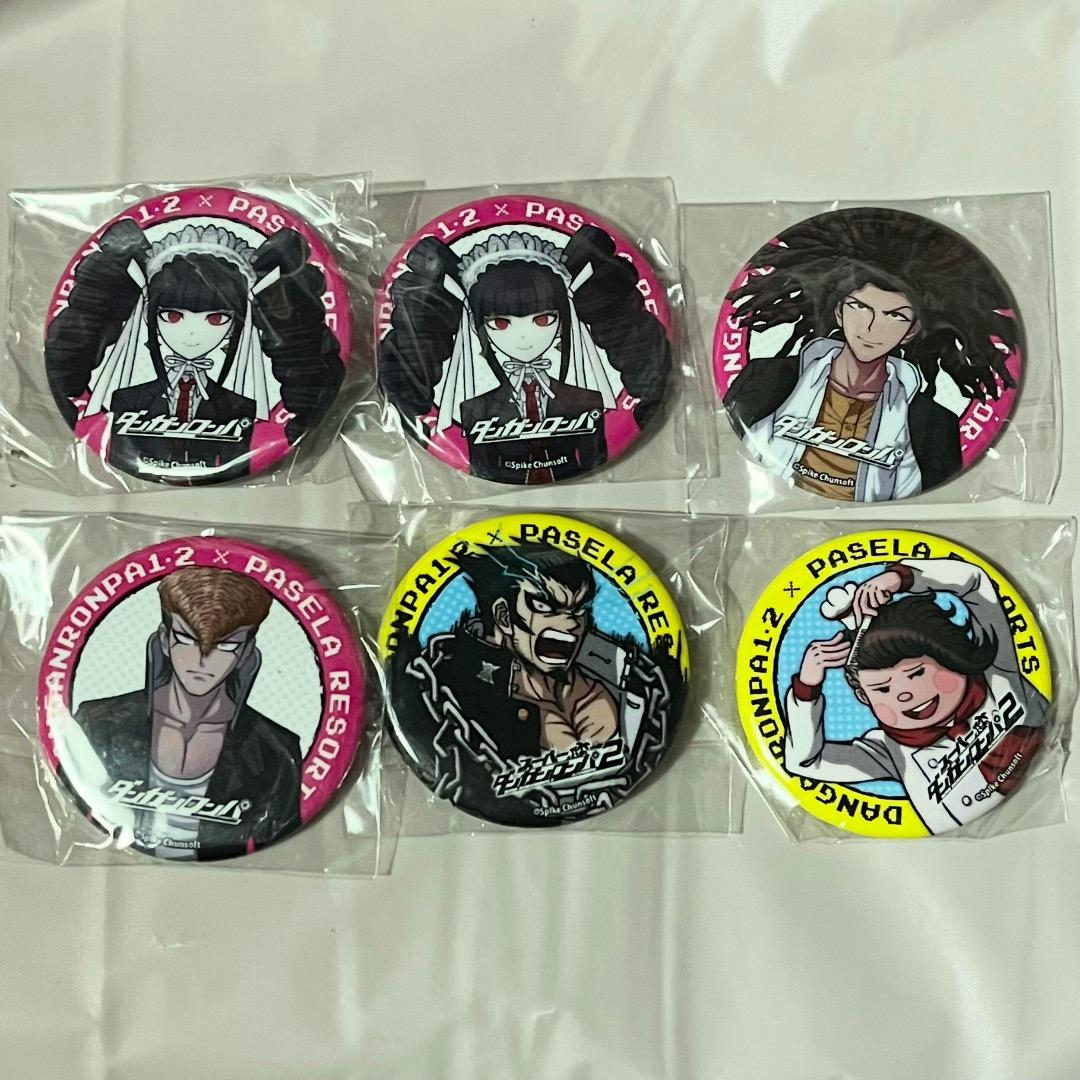 ダンガンロンパ　パセラ　缶バッジセット