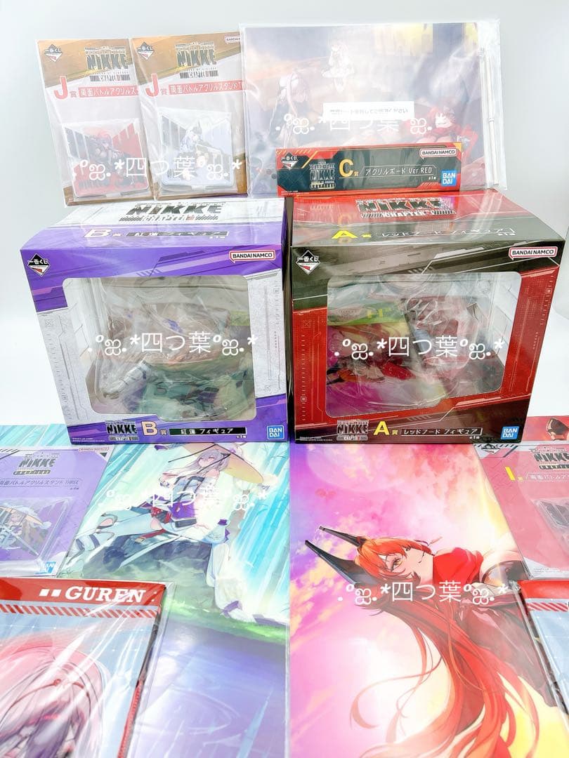 【匿名配送】NIKKE 紅蓮 レッドフード フィギュア 12点セット