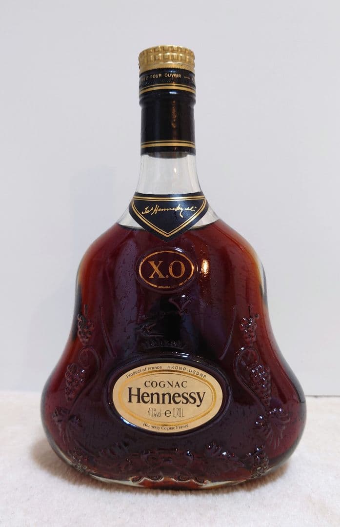 【未開栓】ヘネシー XO 金キャップ クリアボトル 700ml 古酒