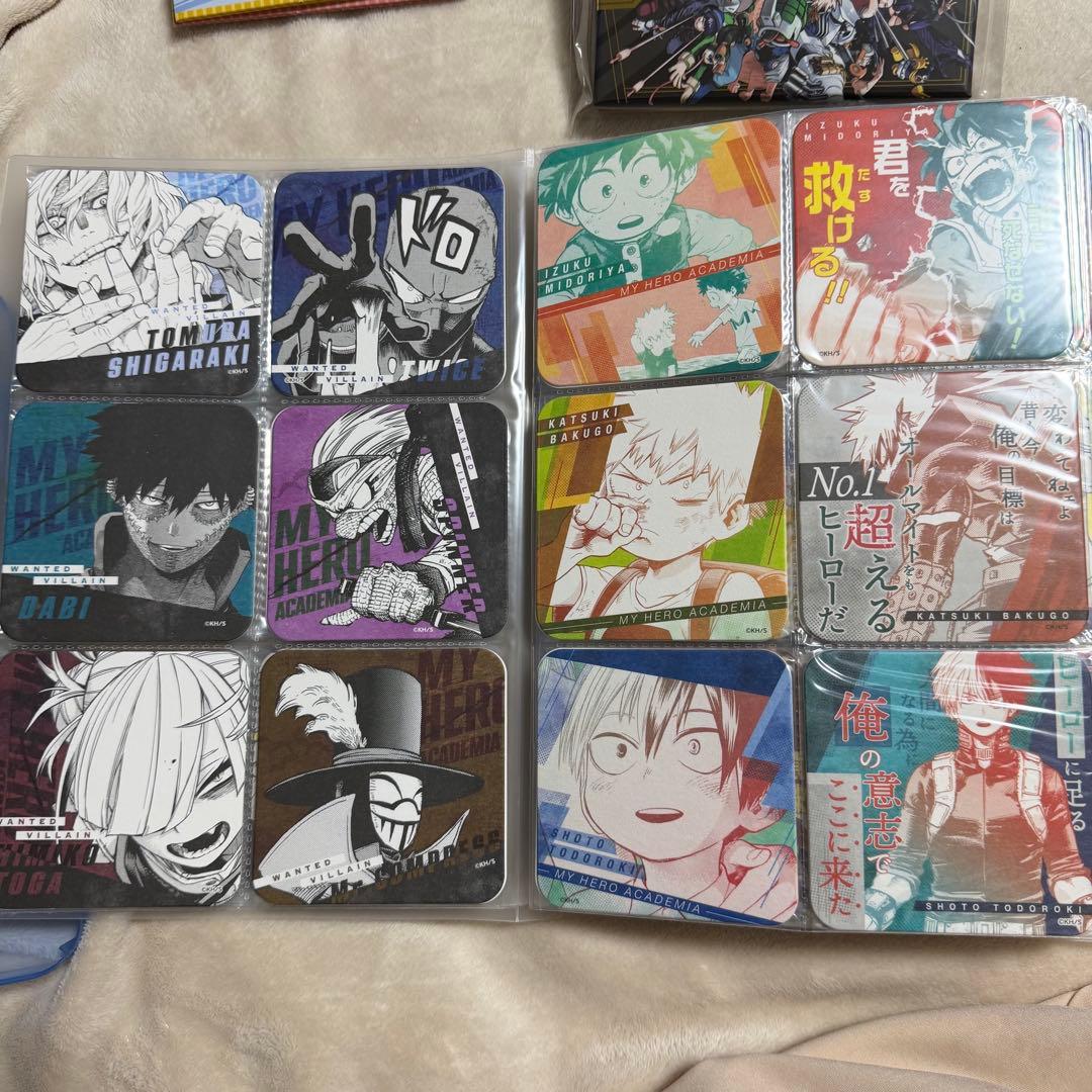 【僕のヒーローアカデミア】アートコースター　セット