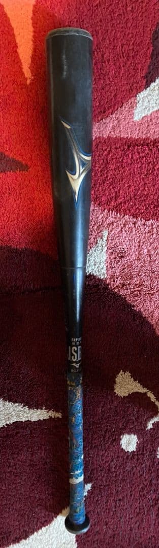 ミズノ軟式バットレガシーデアル青色84cm