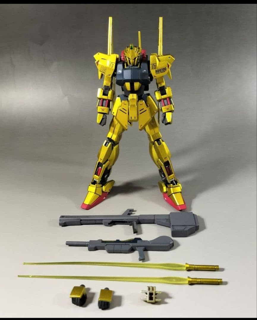 【タイムセール！早い者勝ち】1/144HGUC百式リバイブ改修塗装済完成品