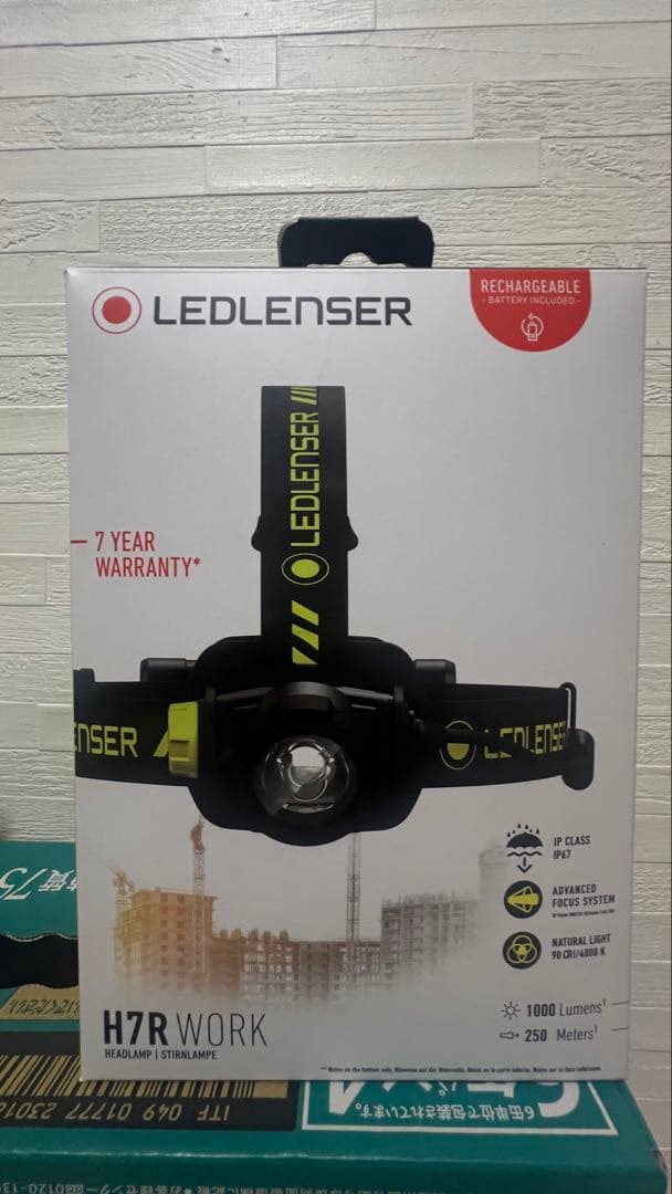 LEDLENSER H7R WORK ヘッドランプ