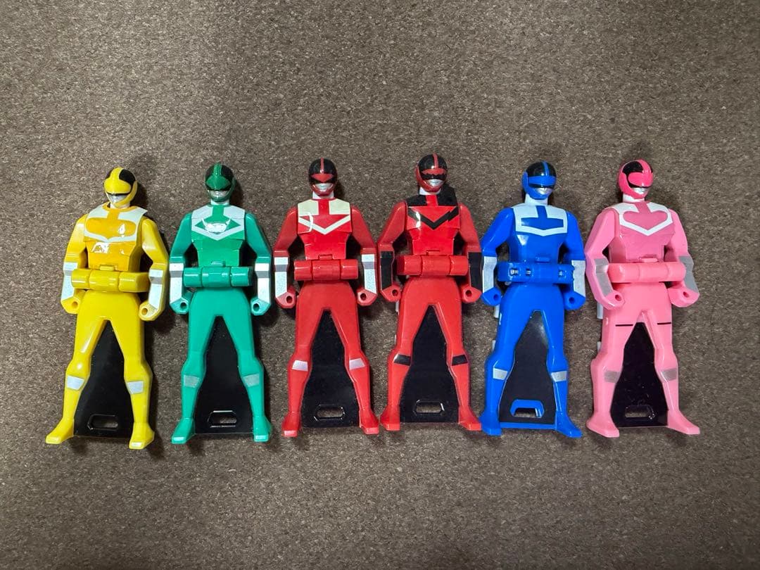 ゴーカイジャー　レンジャーキー　タイムレンジャー　6本セット