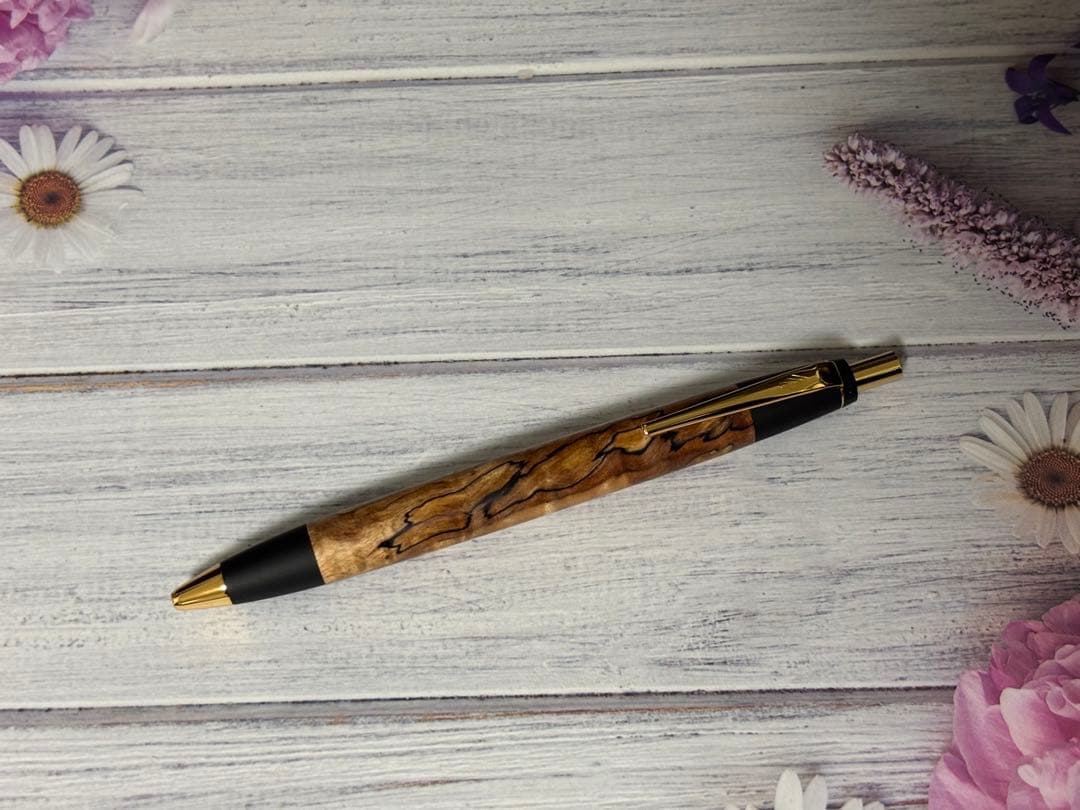 野原工芸　スポルテッド栃　ボールペン