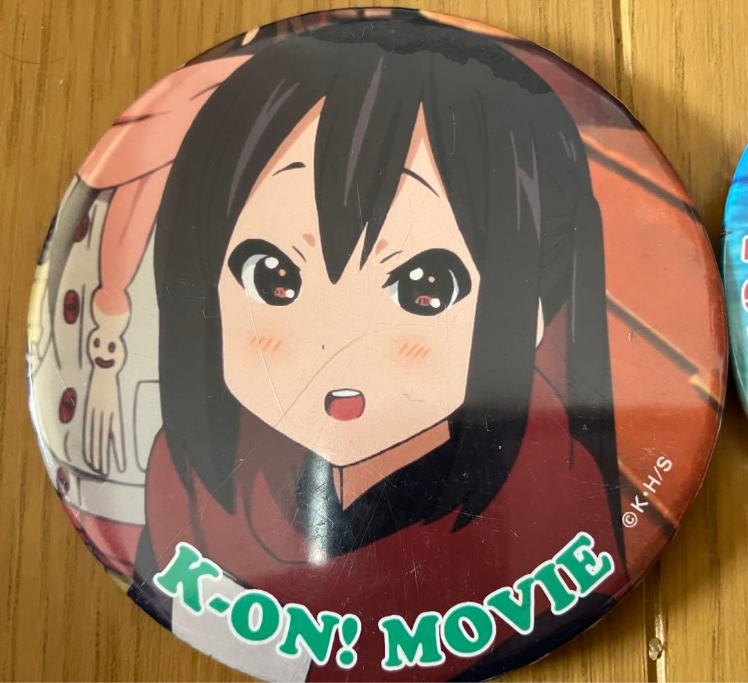 けいおん　中野梓　缶バッジ