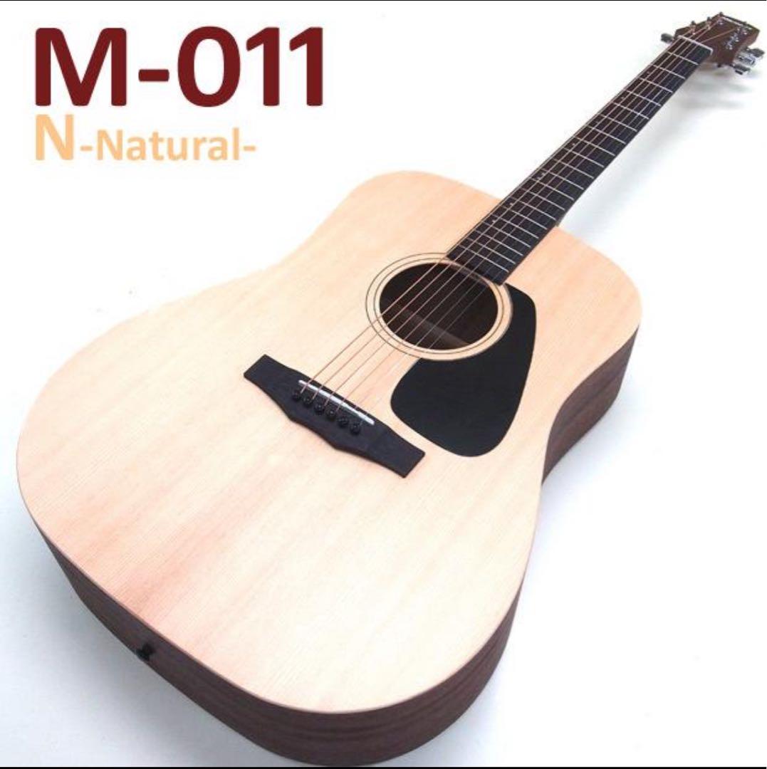 【9/21までの値引可】Morris M-011 アコギ&ソフトケース