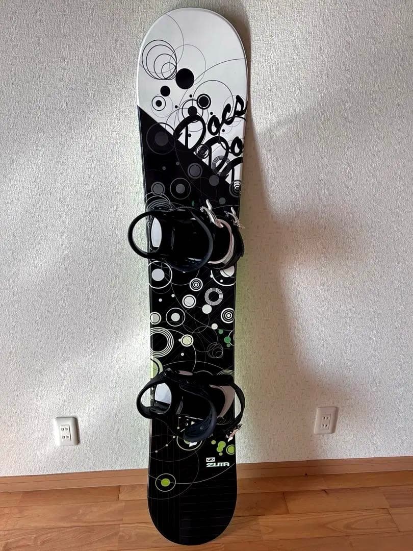 zumaスノーボードビンディングセット　153cm