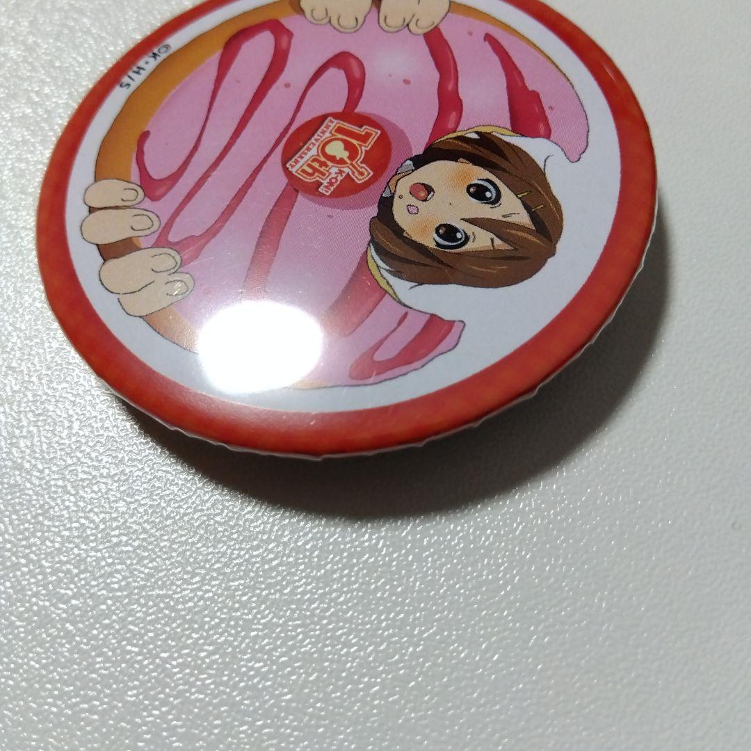 【けいおん！】平沢唯 10周年記念 ポップアップストア 桜高購買部 缶バッジ ①