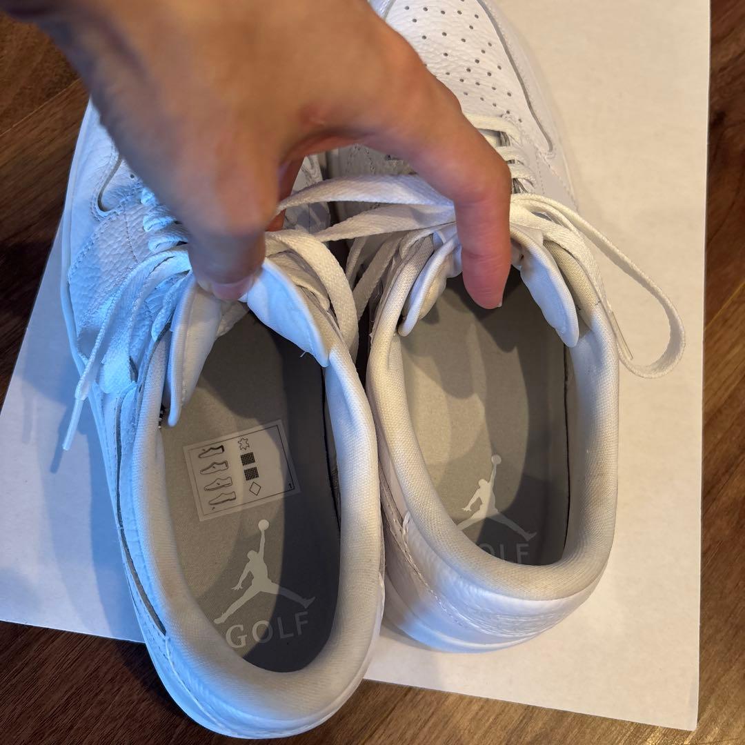NIKE AIR JORDAN 1 LOW GOLF ホワイト28cm