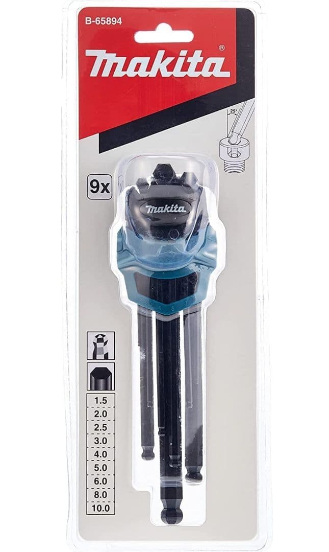 マキタ(Makita) 六角レンチセット 9本セット