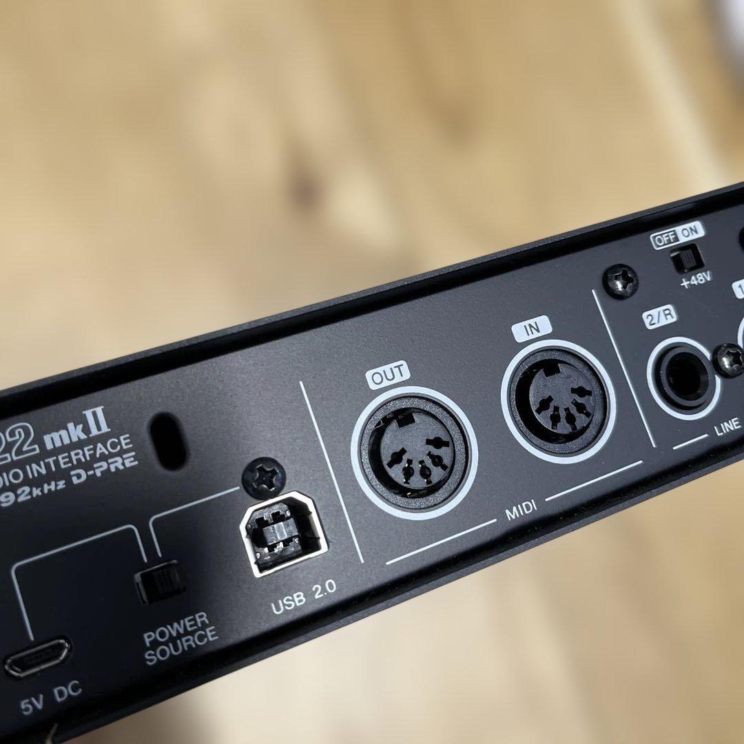 UR 22 mk II USBオーディオインターフェース　美品