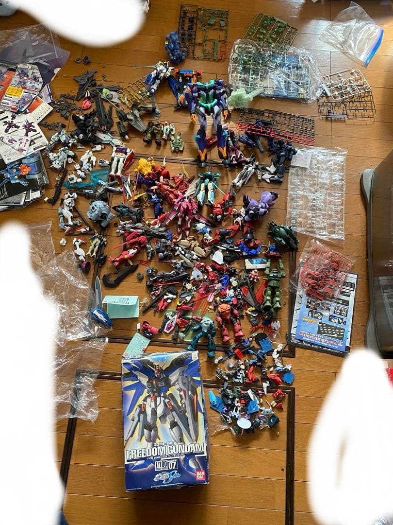 ガンプラ　hg フィギュア　大量まとめ売り 1/100 ガンプラ　mg