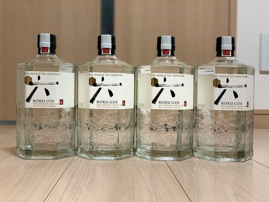 【新品未開封】 サントリー　六ジン　700ml 4本セット