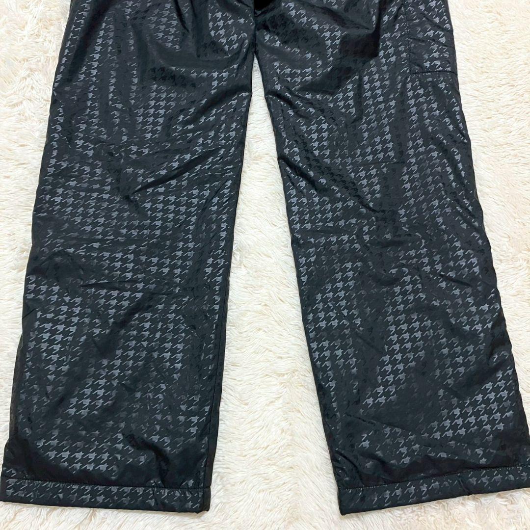 極美品✨ MARK&LONA 千鳥柄 スニードジャック セットアップ 黒 M