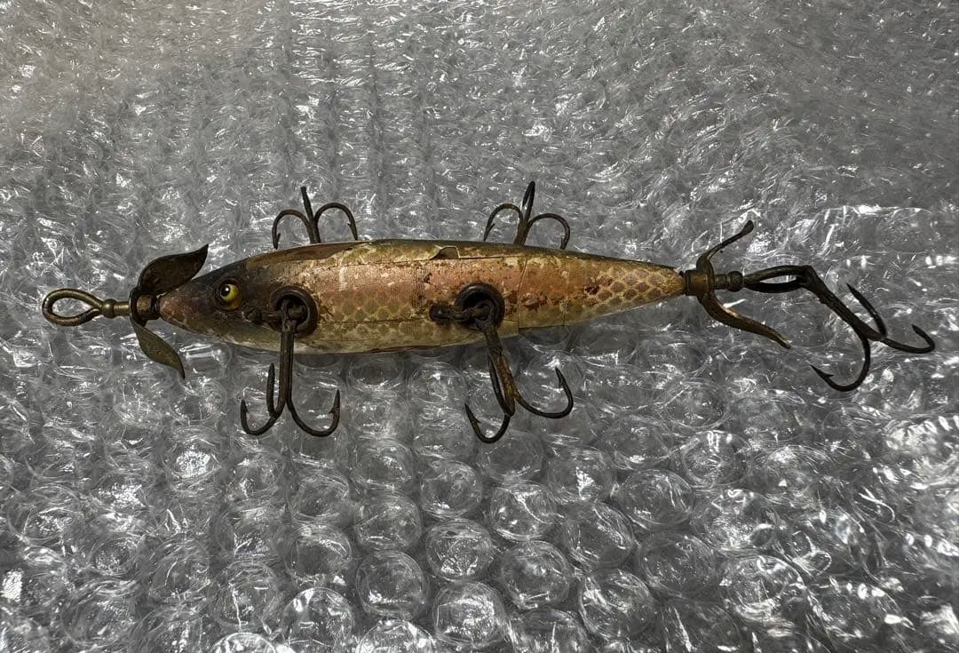 アンティークヘドン　ドワジャックミノー　1900年代　HEDDON オールド