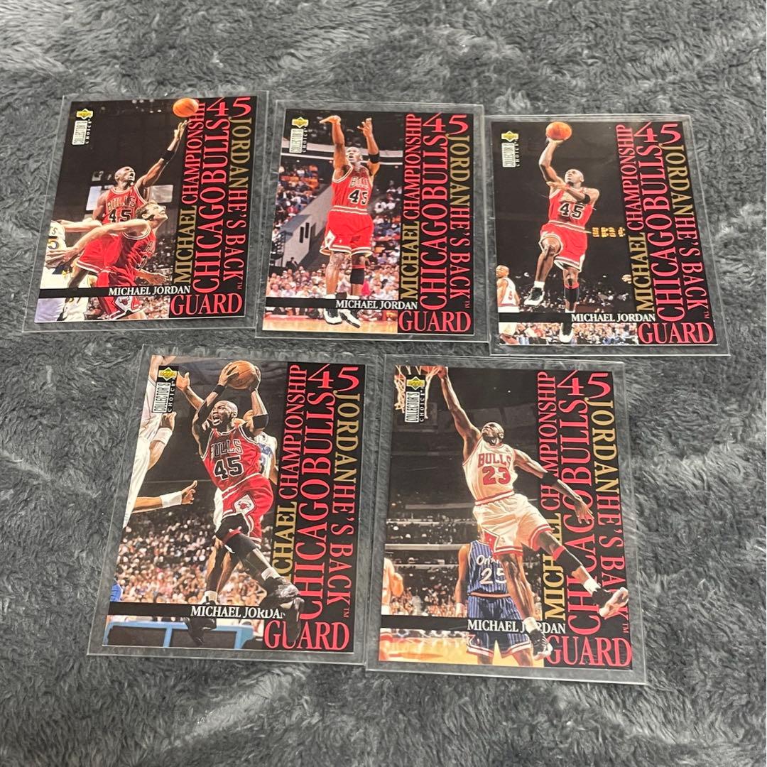 送料込　貴重　マイケル　ジョーダン　復帰　背番号　45 レア　NBA カード