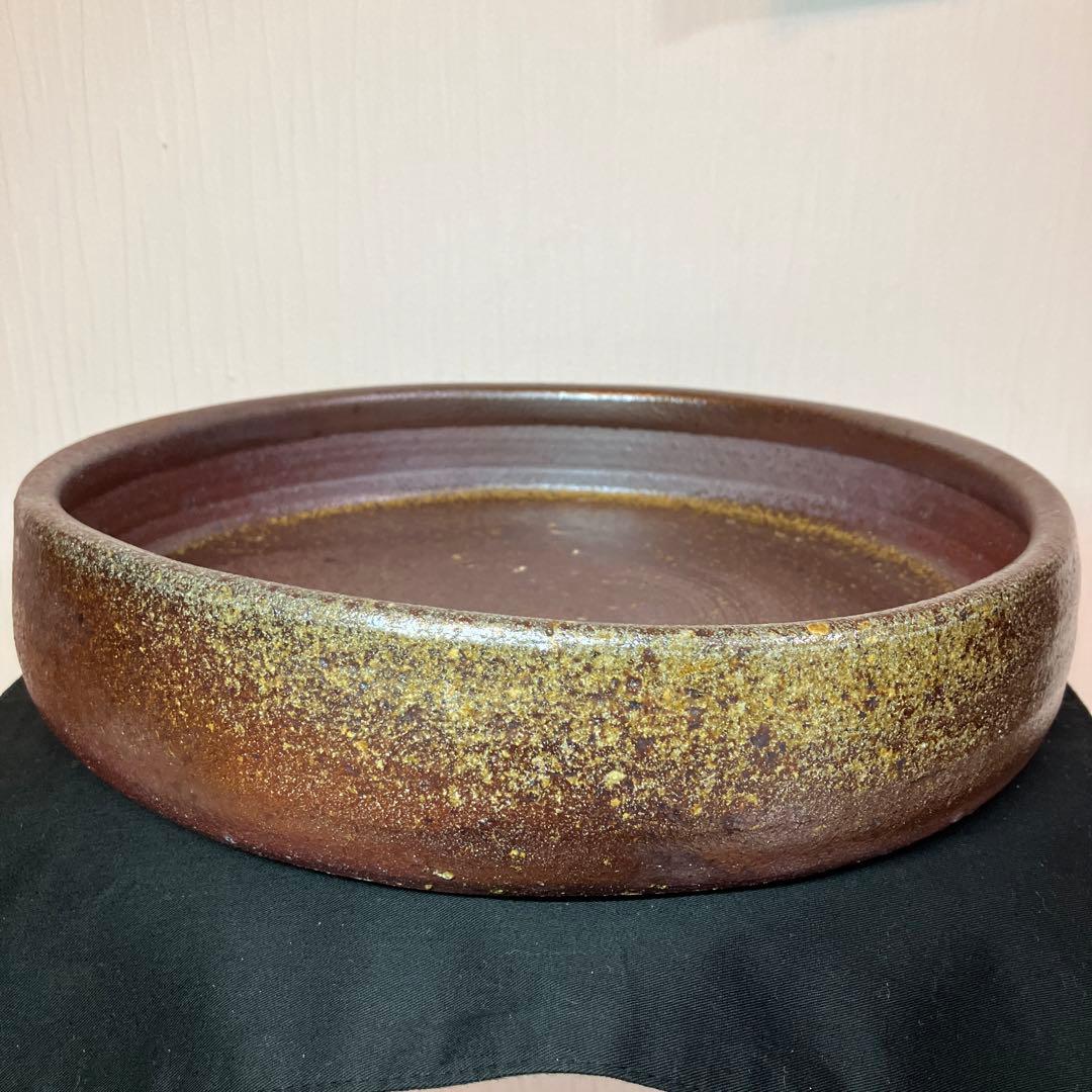 希少　種子島　能野焼　よきの焼　鉢　飾り台　置物　骨董品　古美術品　能野焼