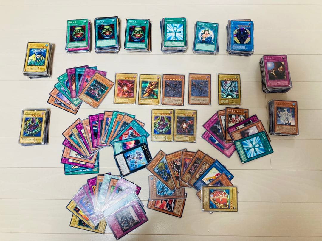 遊戯王カード　まとめ売り　初期2期大量　引退